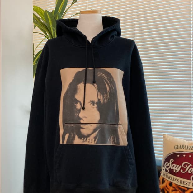 라프시몬스 캘빈클라인 앤디워홀 후드