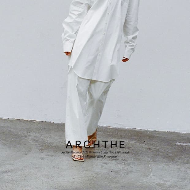 아치더 arch the 롱 셔츠 