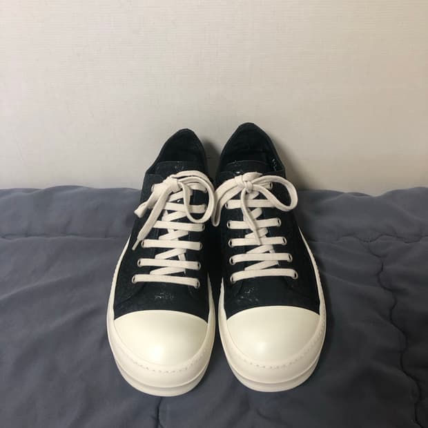 릭오웬스 17SS WARLUS 라몬즈 로우 LLUP 40