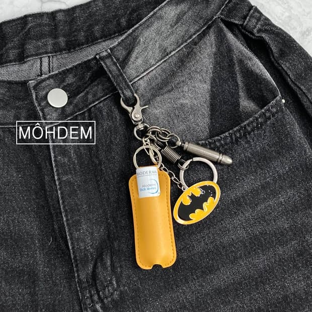 [Unisex] 베트맨 립밤 키링 열쇠고리