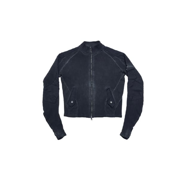 에이시넥틱스 집업 가디건 블랙 L