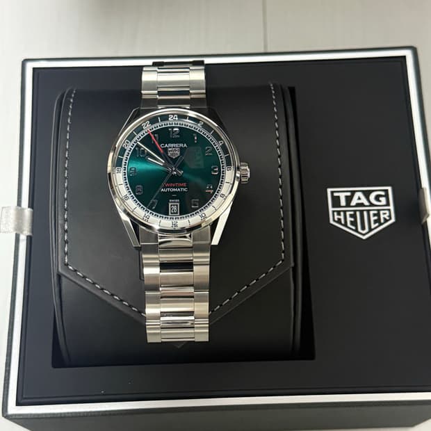 태그호이어 까레라 트윈타임 41mm