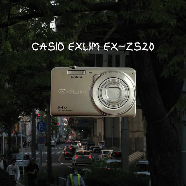 카시오 엑슬림 EX-ZS20 빈티지디카 디지털카메라