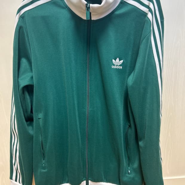 아디다스 베켄바우어 트랙탑 져지 그린 XL