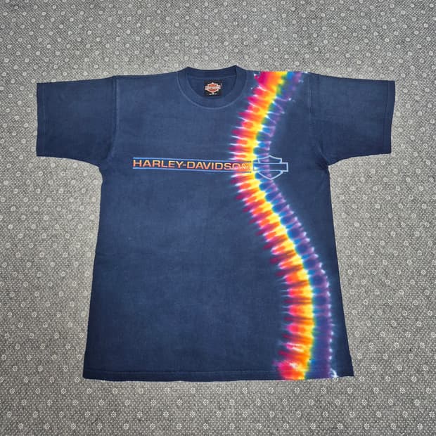 [M,실측 L] 00s US Made할리데이비슨 티셔츠 -351