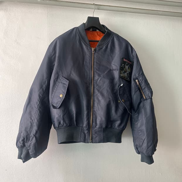 90s levis italy lampo bomber