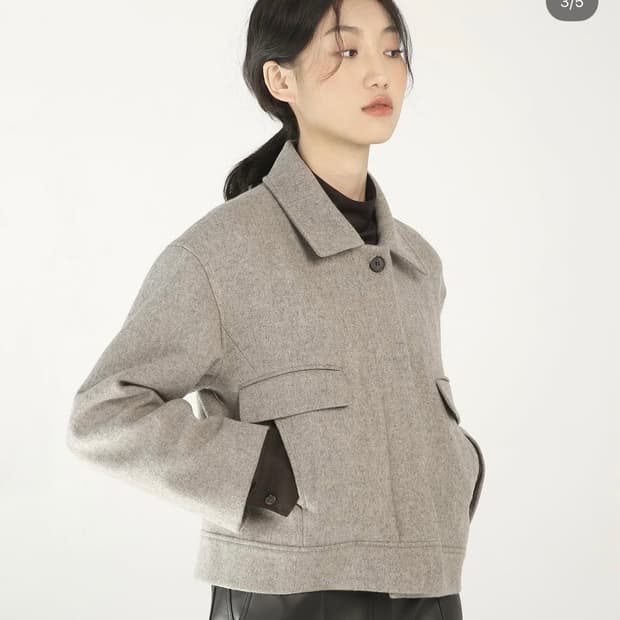 에핑글러 Épingler short coat - dusty sand