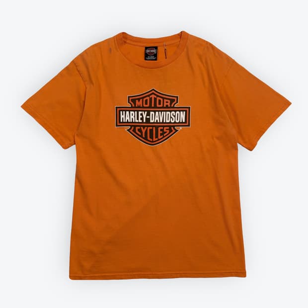 [L] 90s Harley-Davidson LOGO T-shirt