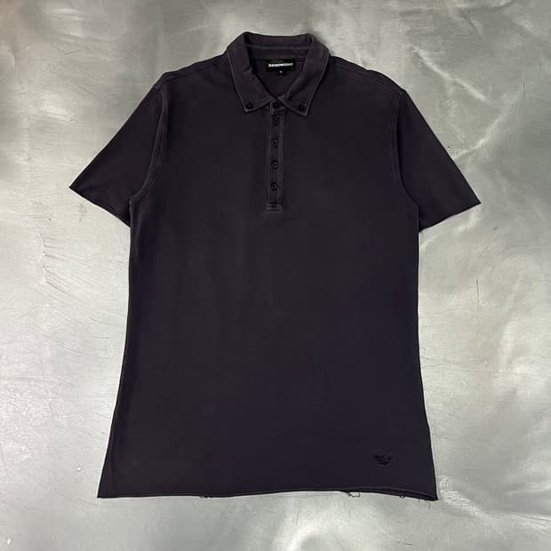  엠포리오 아르마니 컷오프 반팔 카라티 y16234