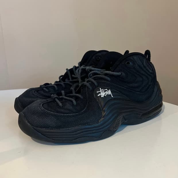 나이키 x 스투시 에어페니2 블랙