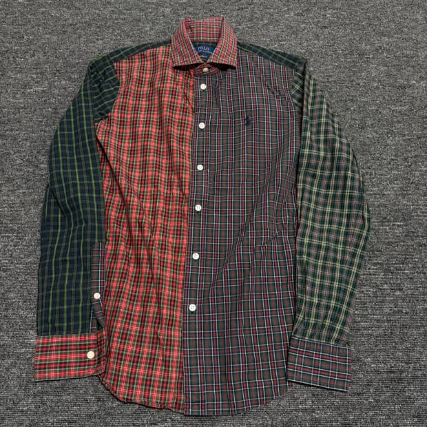 폴로 랄프로렌 커스텀핏 패치워크 셔츠