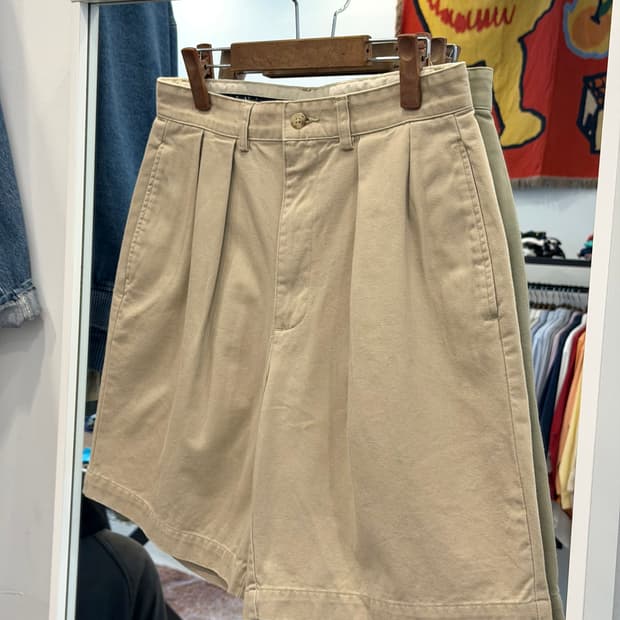 90s Polo RL 폴로 랄프로렌 투턱 치노 쇼츠 (31inch)