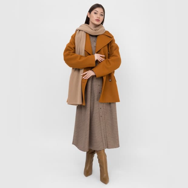 막스마라 스포트막스 더블 울 코트