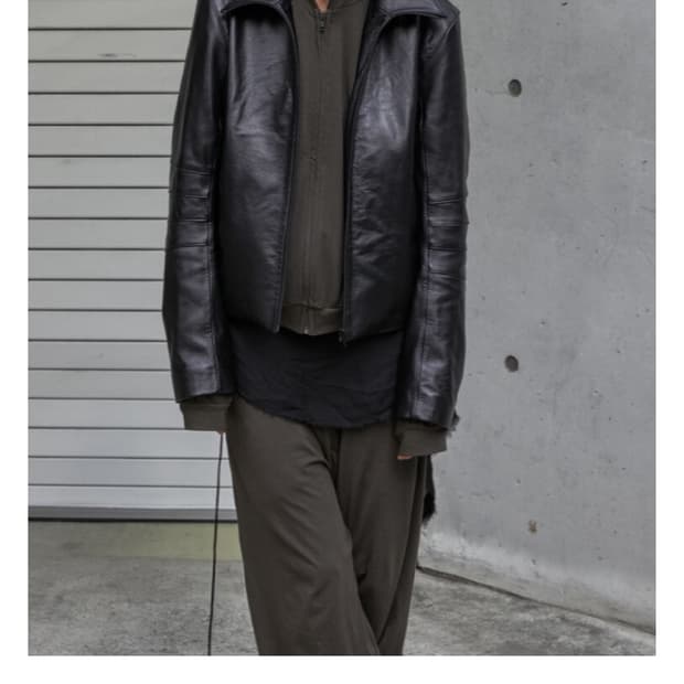 [구매글]머듈 014 appendix leather jacket 1