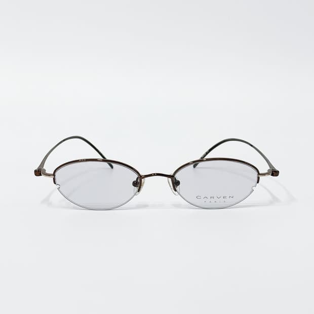 키지클럽 CARVEN 틴트 반무테 데드스탁 빈티지안경