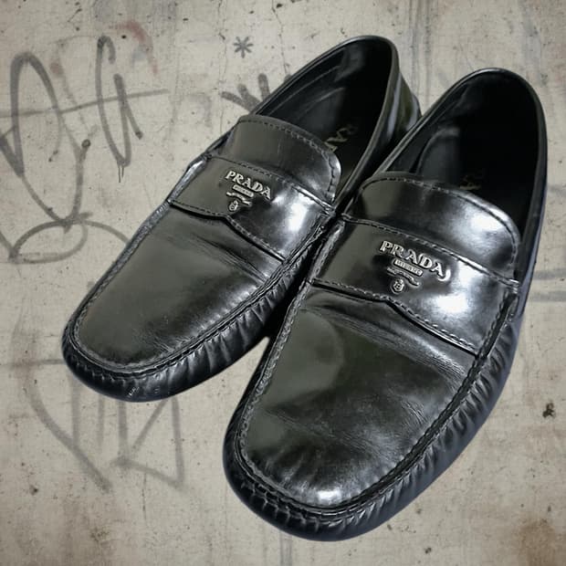 leather loafer