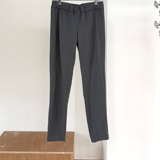 브루넬로 쿠치넬리 그레이 수트 팬츠