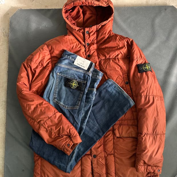 스톤아일랜드 gament dyed 패딩 105 (XL)