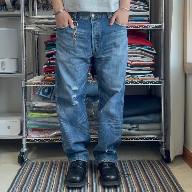 리바이스 501 데님 팬츠
