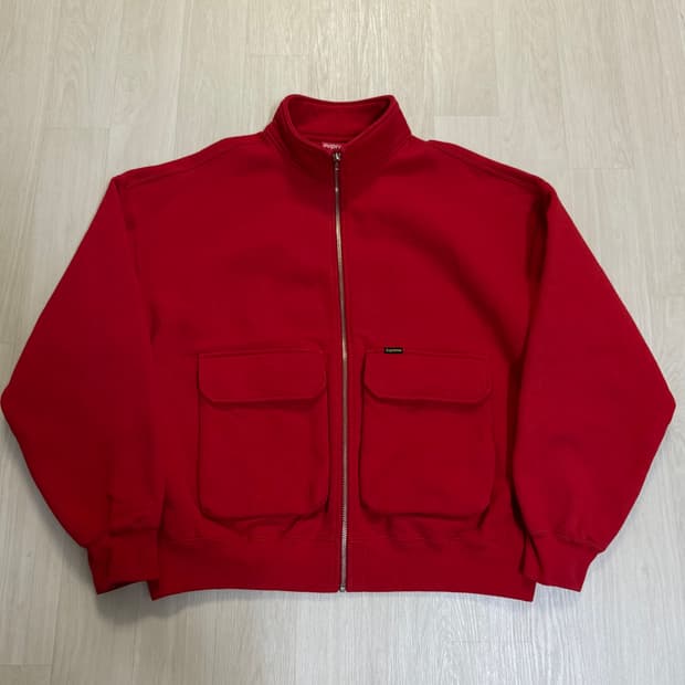 슈프림 카고 포켓 집업자켓