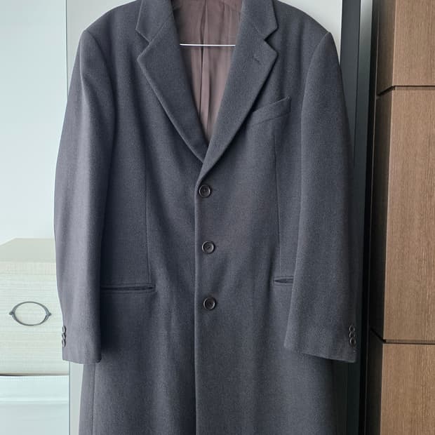 [신품급]아르마니 콜레치오니 코트 / 이태리 메이드 / 울100%