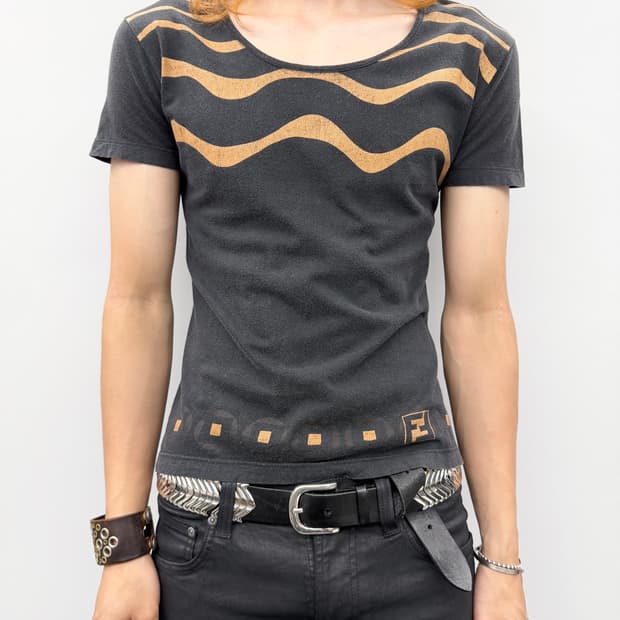 Fendi FF Wave T-shirt