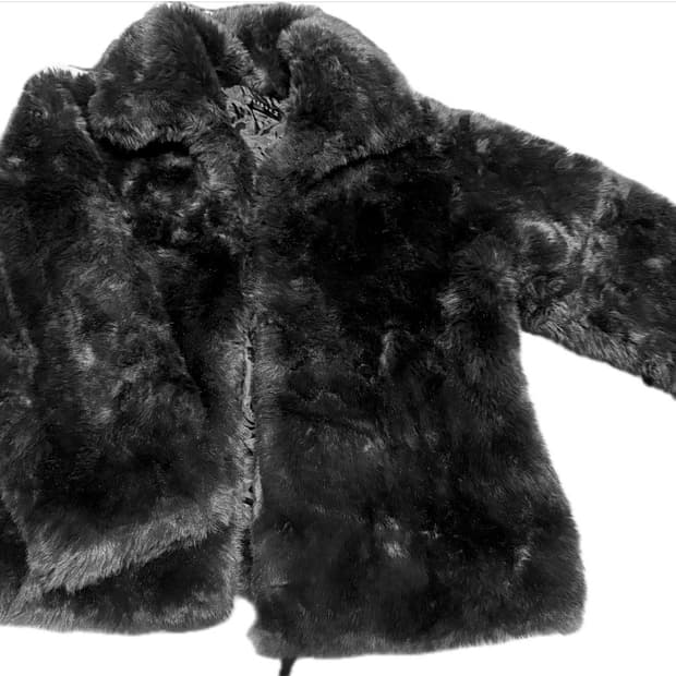 일본 빈티지 퍼 자켓 아우터 