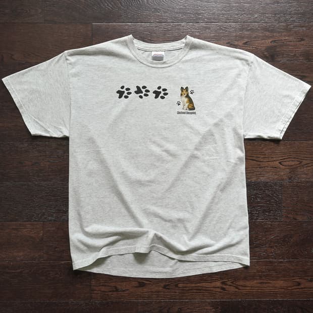 00s Shetland Sheepdog 빈티지 티셔츠