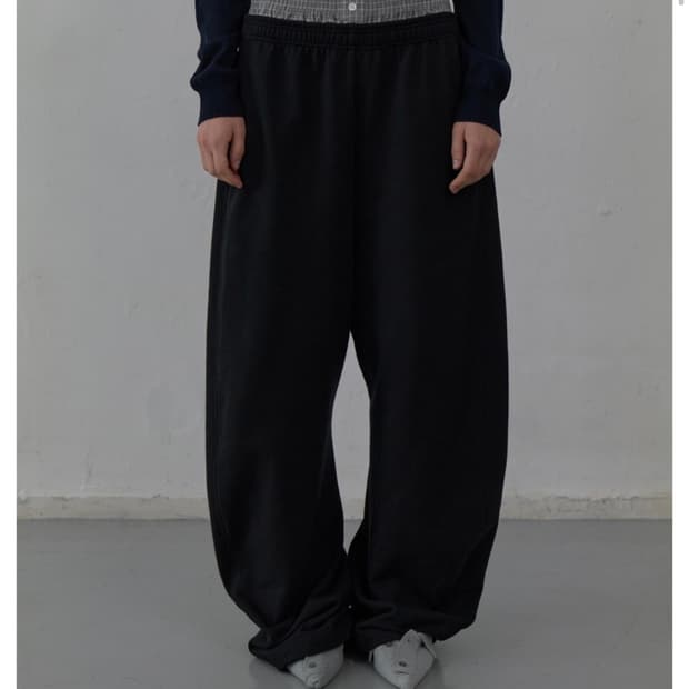 새상품)엘씨디씨티엠 레이어드체크 스웻팬츠