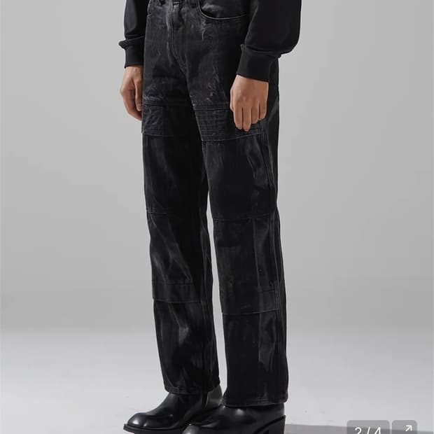 메종미네드 스모크 데님 트라우저 48