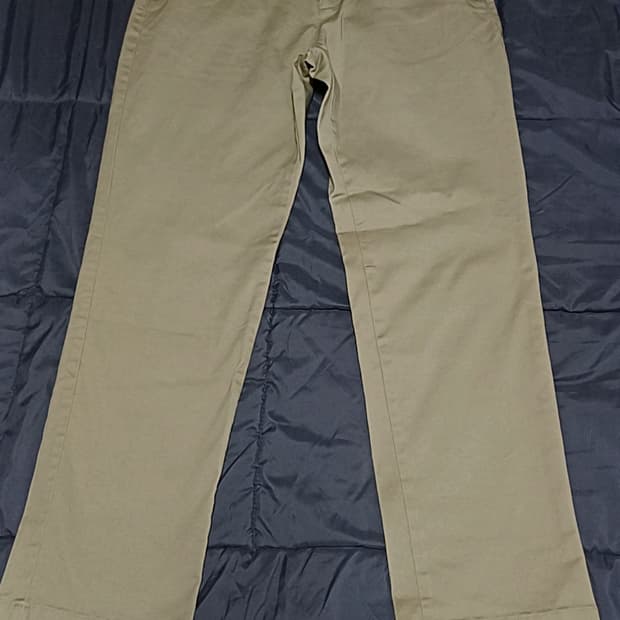 무신사 미사용 스판면바지 32인치 기장105