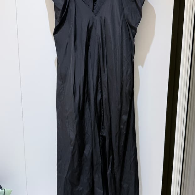 COS 셔링 드레스 블랙 36