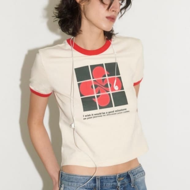 Heretic 헤레틱 puzzle ringer t-shirt 링거티
