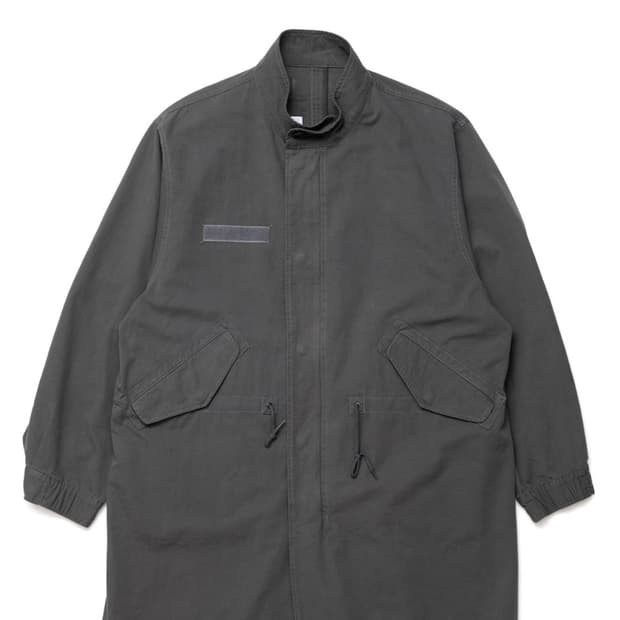 해칭룸 모즈파카 워시드 그래파이트 사이즈[2]