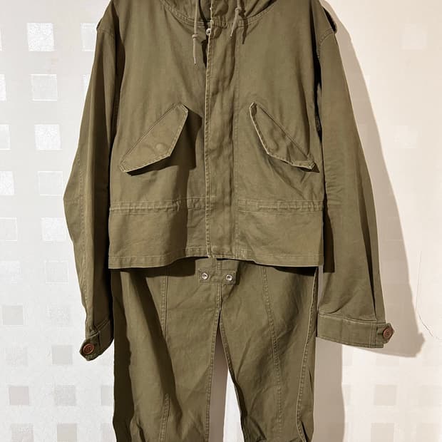 에디슬리먼 생로랑 14ss  런웨이 사파리 크롭후디자켓