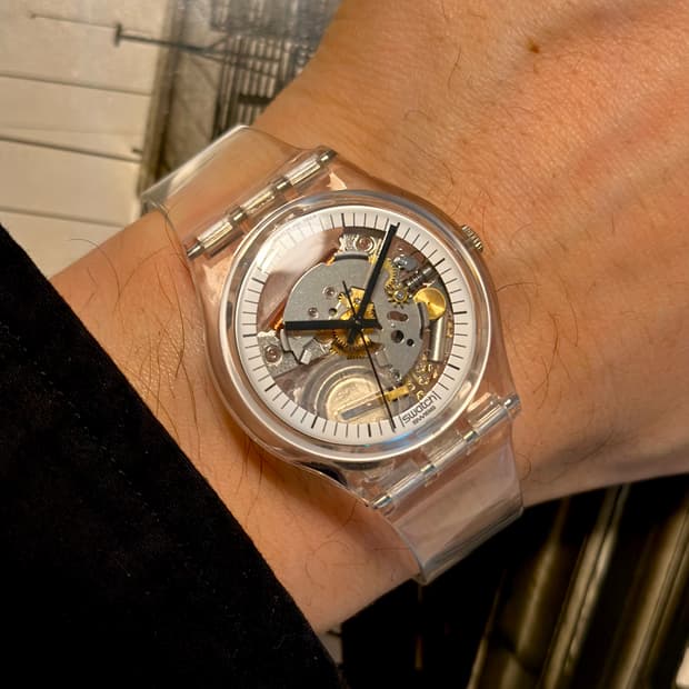 98년판) 빈티지 스와치 올클리어