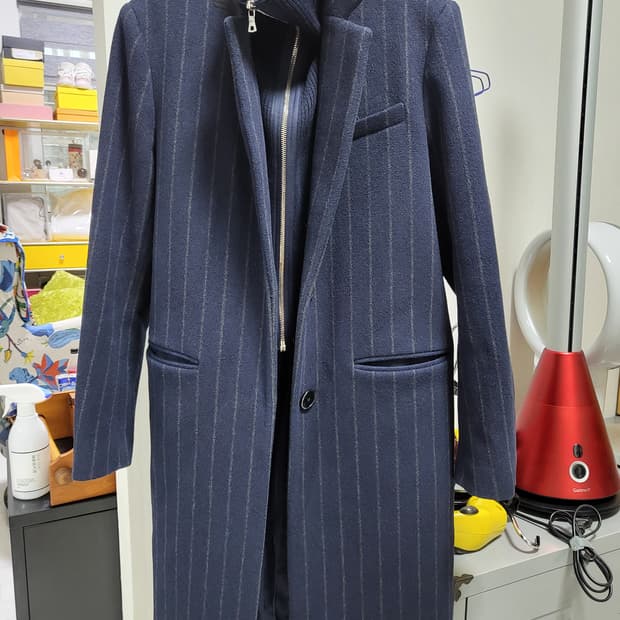 Sandro  스트라이프 니트 코트 38사이즈 44-66