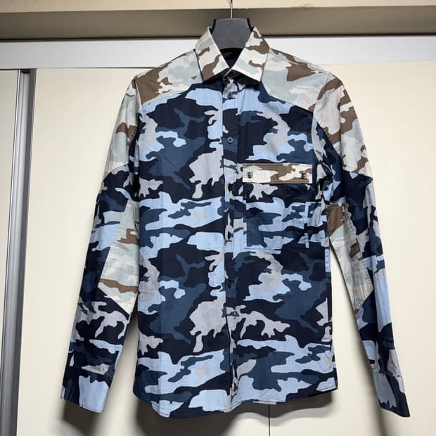 지방시 14SS MIXED CAMO SHIRT
