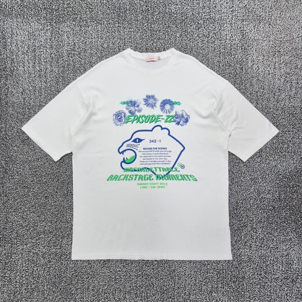 빈티지9. 노어낫 NORNOT 에피소드 빈티지 티셔츠 화이트