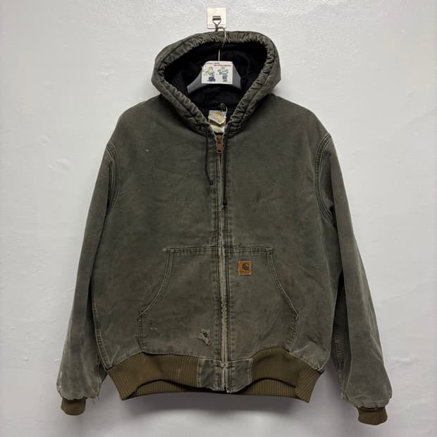 00S 칼하트 J130 MOS 1 ( 덕 액티브 자켓 모스그린 )