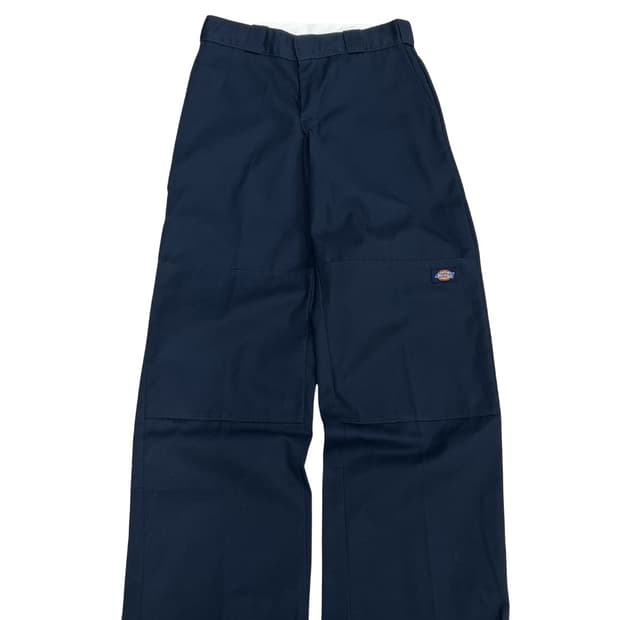 디키즈 더블니 워크팬츠 네이비
