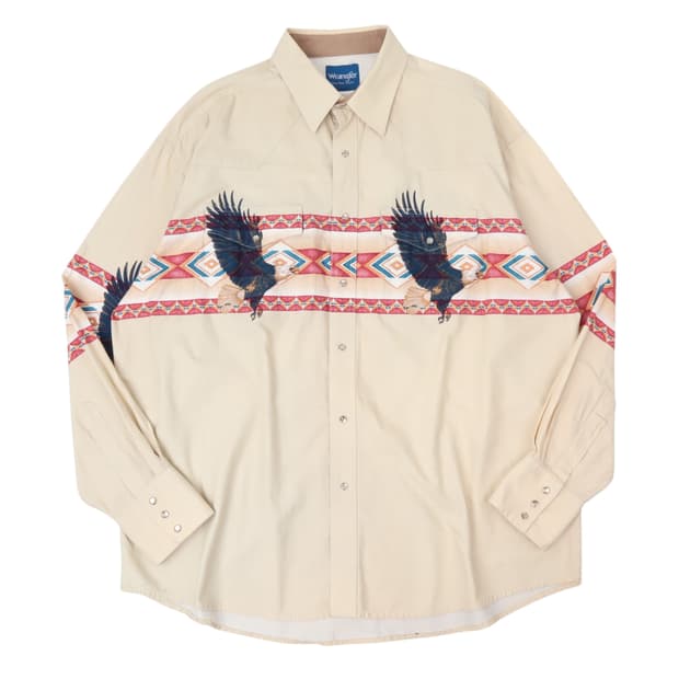랭글러 웨스턴 이글 나바호 셔츠