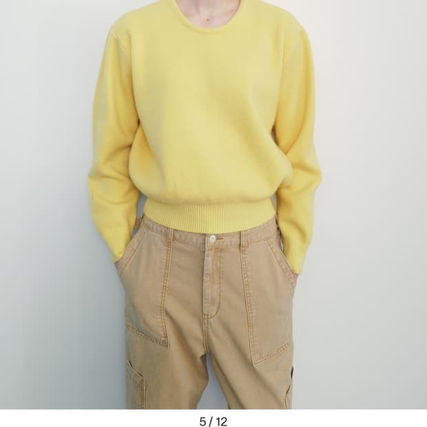 문달 라운드 니트