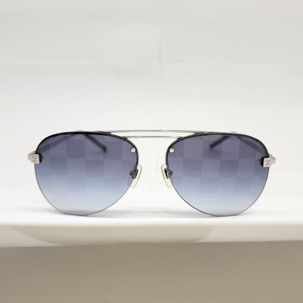 루이비통 Z1271E 클락와이즈 다미에 남성 선글라스