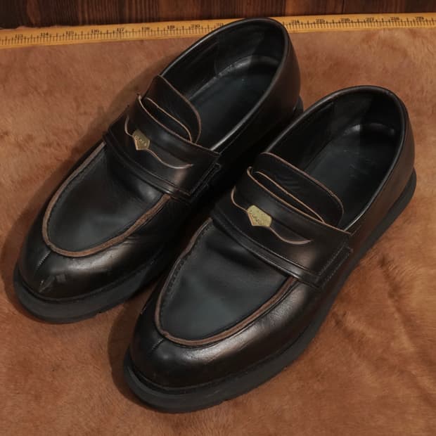 사카이 레더 더블 페니로퍼