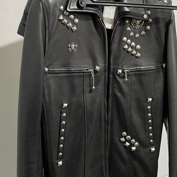 발망 SS11 시드 비셔스 레더 자켓