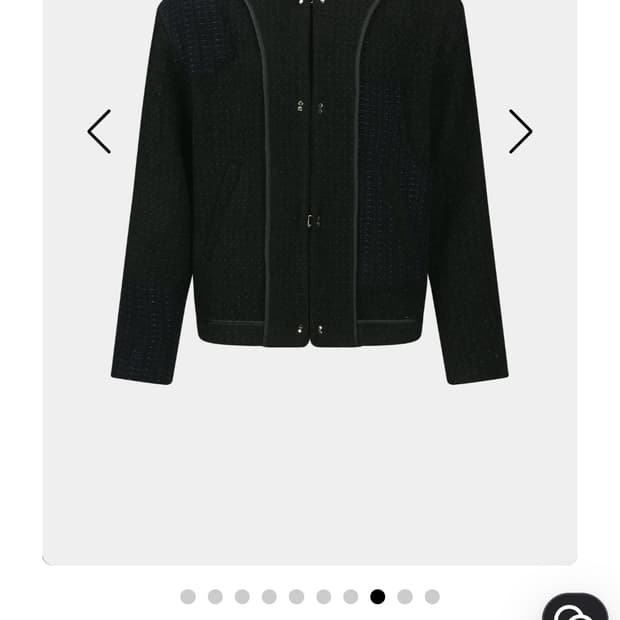 앤더슨벨 인사이드아웃 트위드 가디건 M