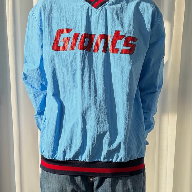 [2XL]롯데 자이언츠 바다 웜업 바람막이