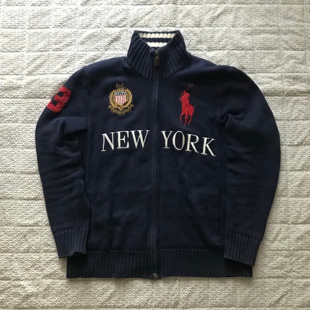 폴로 빅포니 뉴욕 집업