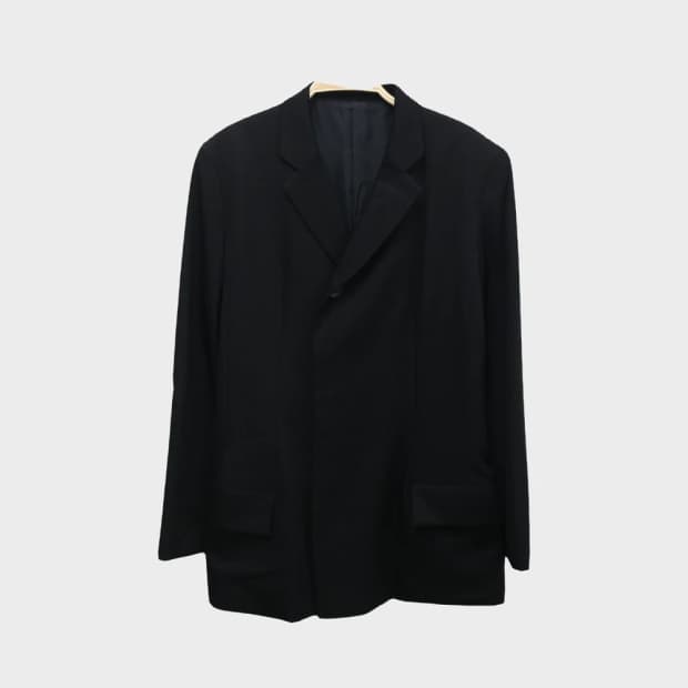 요지 야마모토 울 혼방 싱글 자켓 59970